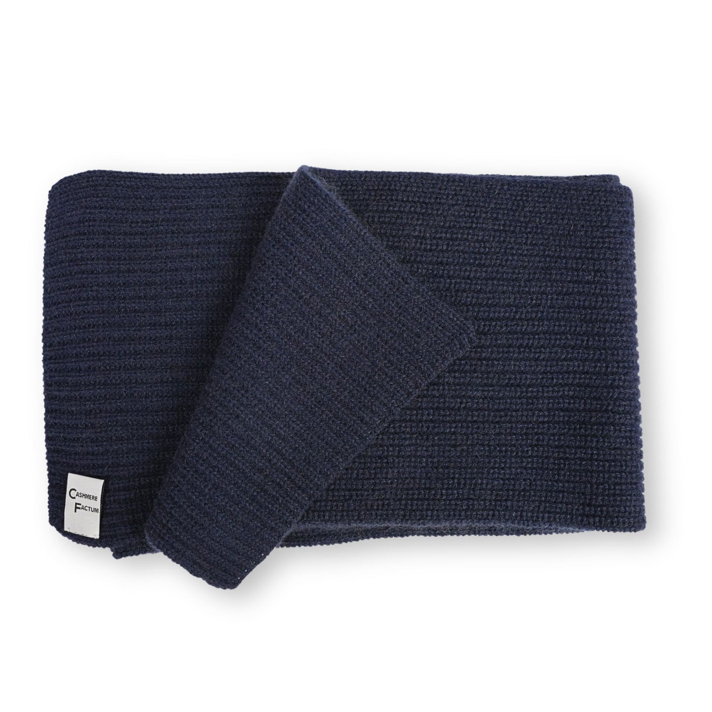 Cashmere Babyschal in Rippenstrick