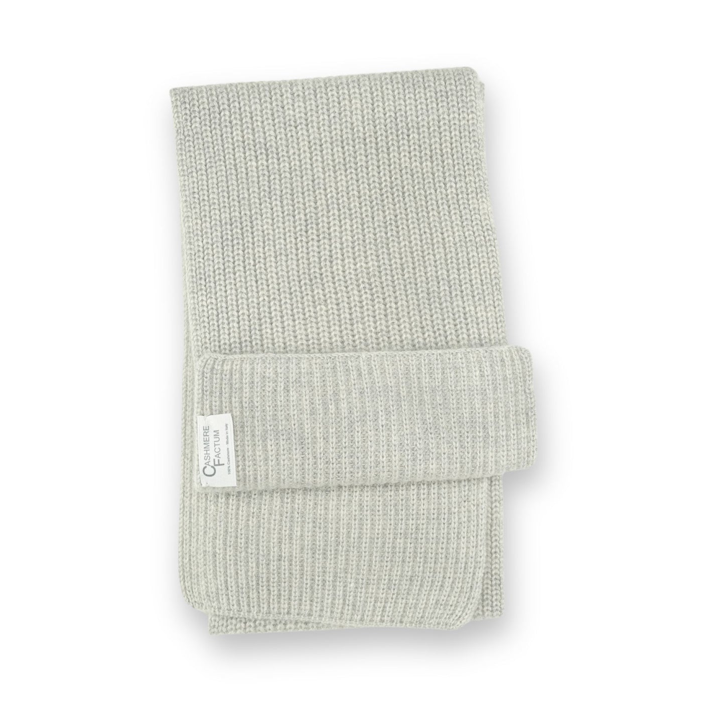 Cashmere Babyschal in Rippenstrick
