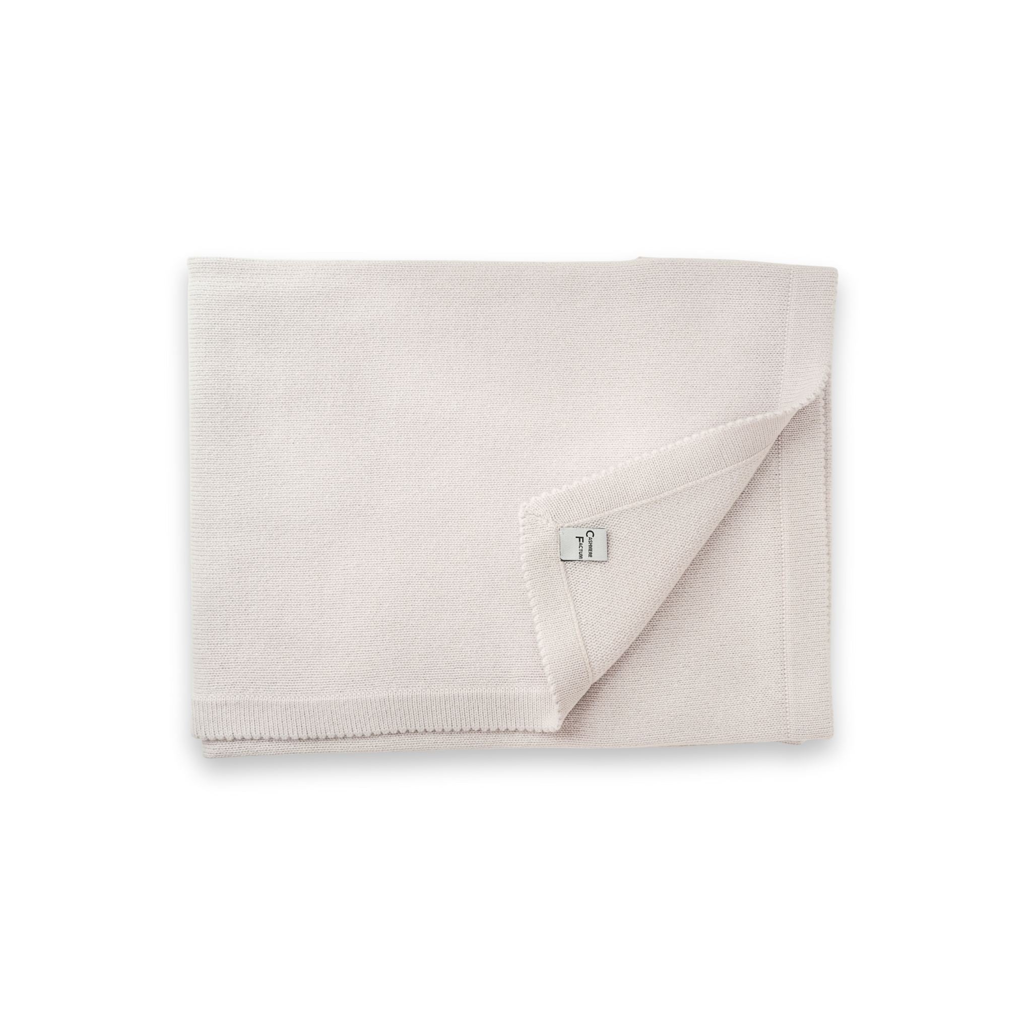 Love Cashmere Baby-Kaschmirdecke 'Mond & Sterne' – 100% Kaschmir, Handgefertigt In Schottland | 80x100 Cm, Doppelseitig, Grau