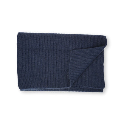 Kaschmirschal N°3 in klassischem Rippenstrick