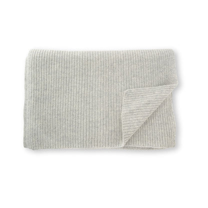 Kaschmirschal N°3 in klassischem Rippenstrick