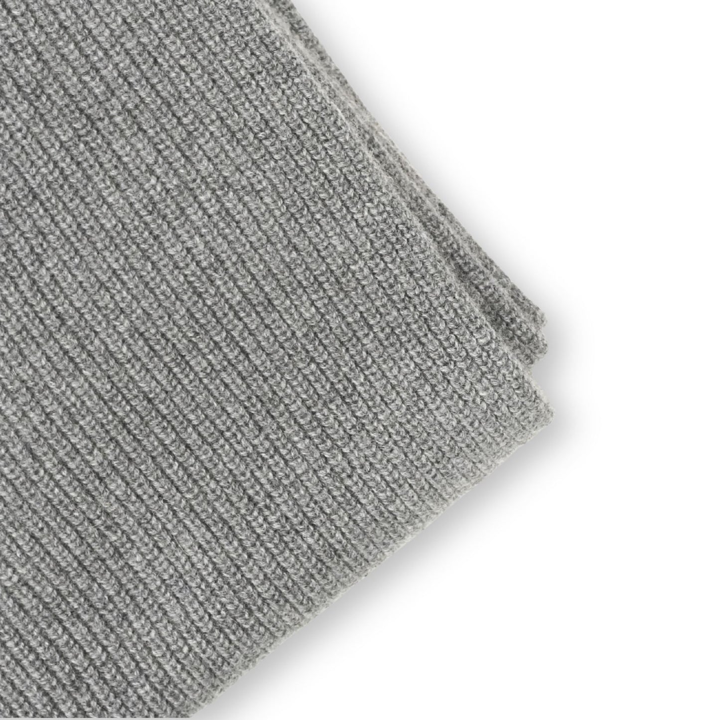 Kaschmirschal N°3 in klassischem Rippenstrick