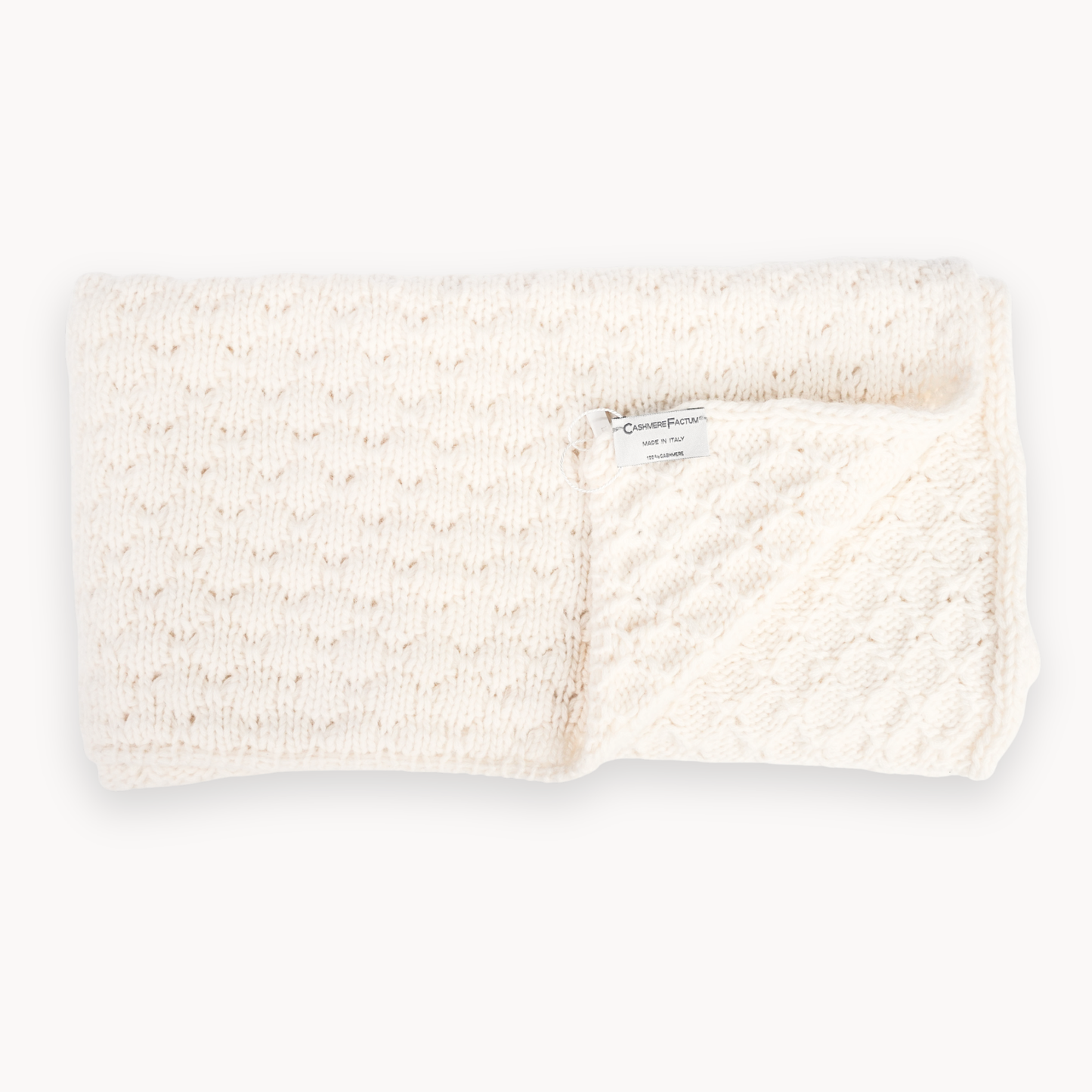 Cashmere Handstrick Babydecke Balloon - die warme Decke - sehr weich