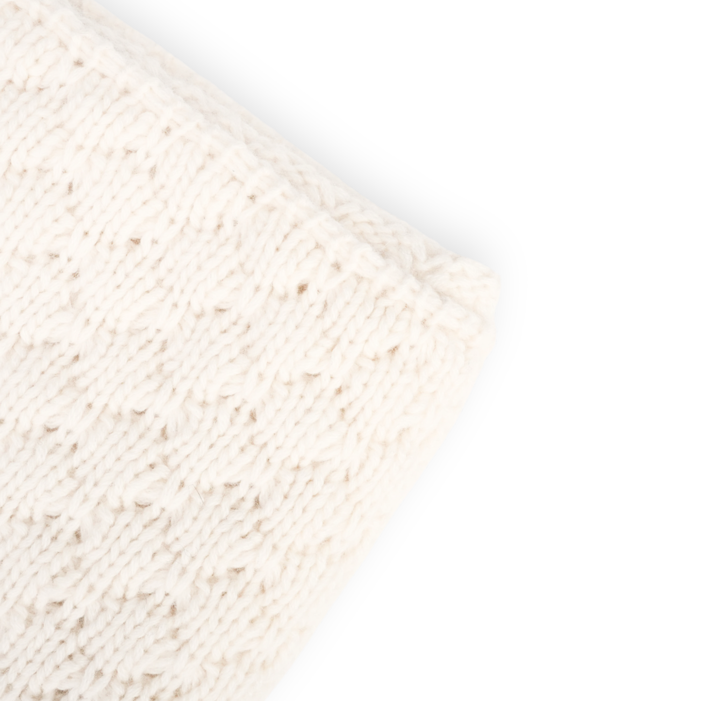 Cashmere Handstrick Babydecke Balloon - die warme Decke - sehr weich