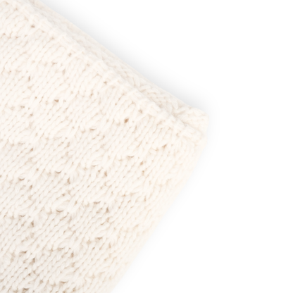 Cashmere Handstrick Babydecke Balloon - die warme Decke - sehr weich