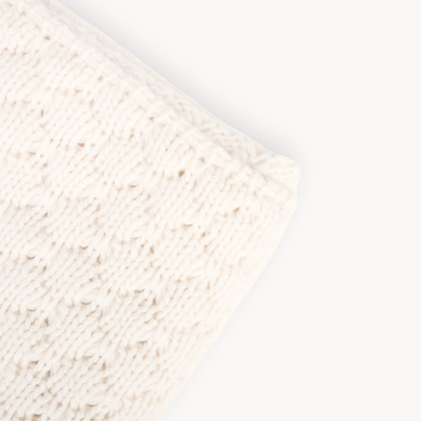 Cashmere Handstrick Babydecke Balloon - die warme Decke - sehr weich