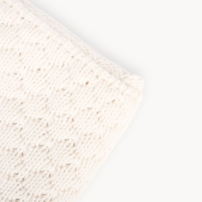 Cashmere Handstrick Babydecke Balloon - die warme Decke - sehr weich