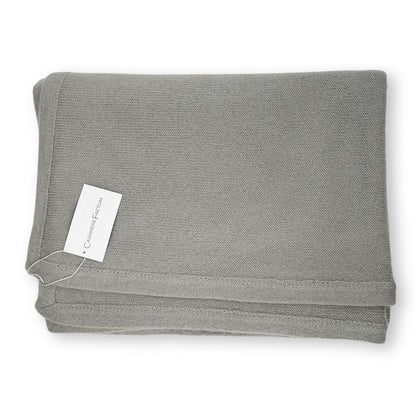 Kaschmirdecke N°1 mit Seide - flauschige Optik mit besonders weicher Haptik