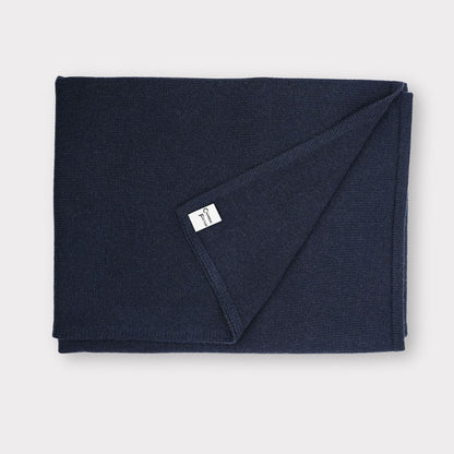 Kaschmirdecke_Babies_Dunkelblau_glatt_rechts_gestrickt_80x85cm